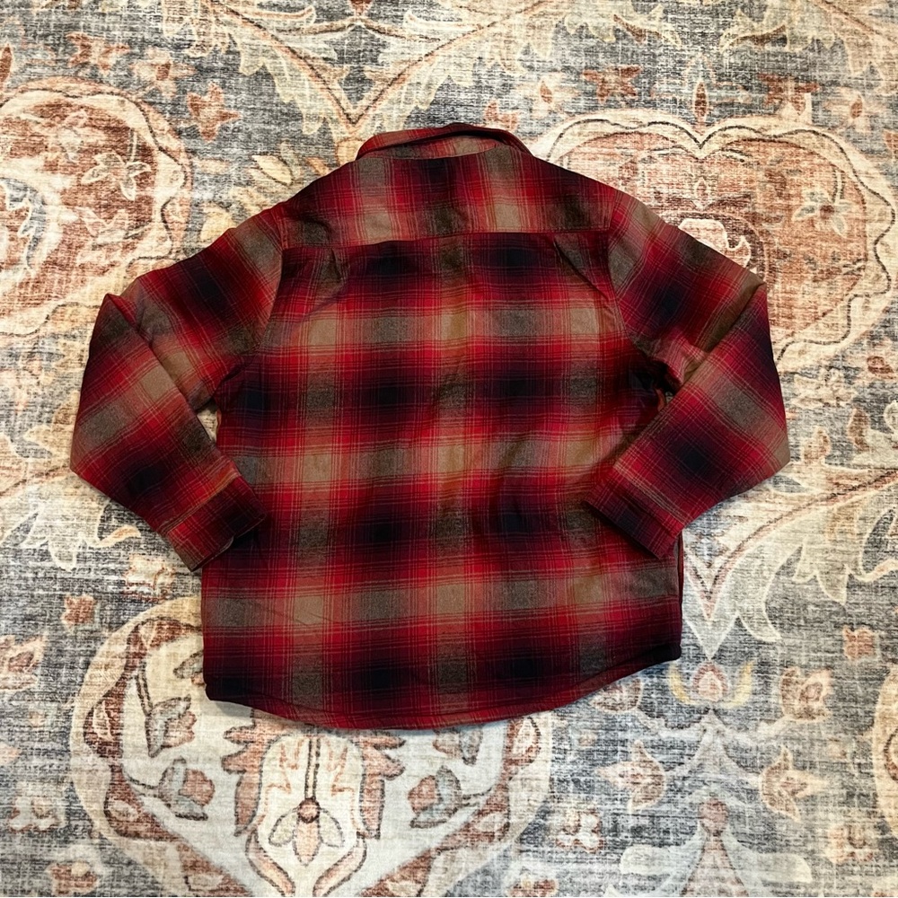 NWT THE AMERICAN OUTDOORSMAN Sherpa Bonded Flannel Shirt‎ Jacket - Picture 4 of 4